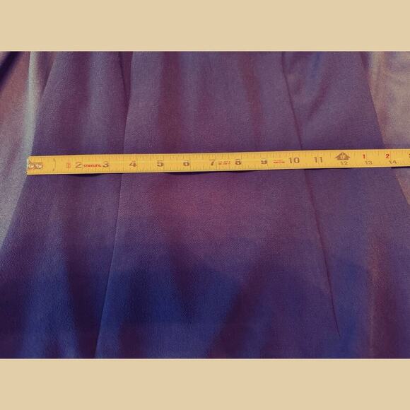 Trina Turk Navy Blue Cape Dress - Picture 10 of 14